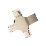 USB Metálico 64 GB 3.0 OTG 4 en 1 Lighting, Type-C, Micro USB - Imagen 3